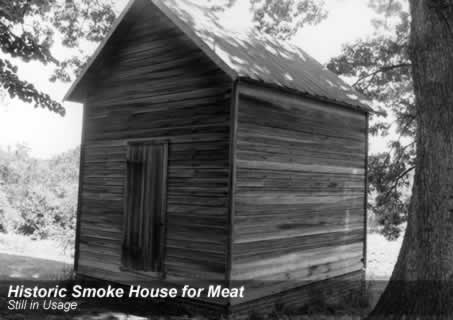 Smoke House for meat, built 1871
