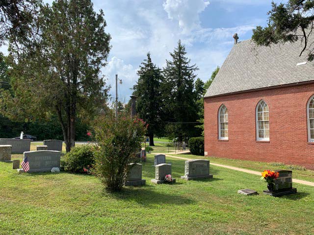 St. Dominics Catholic Church Bowling cemetery