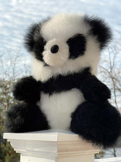 Plush alpaca toy Panda - Tommy Bear