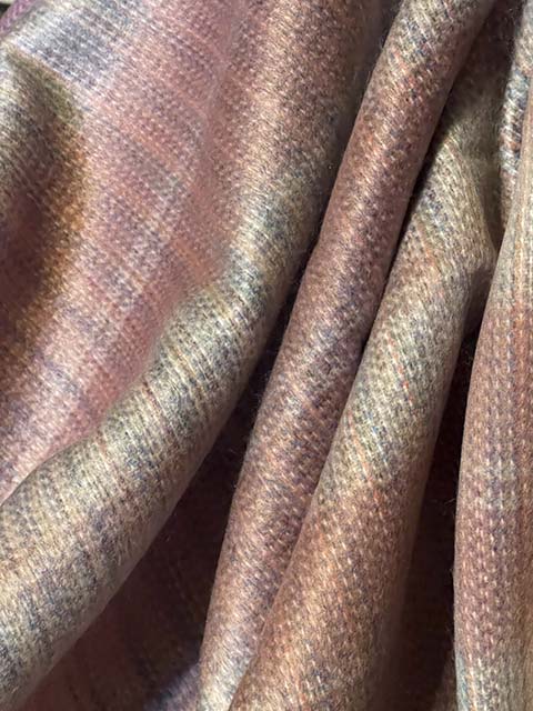 Pretty in Pink and Pastels alpaca blanket